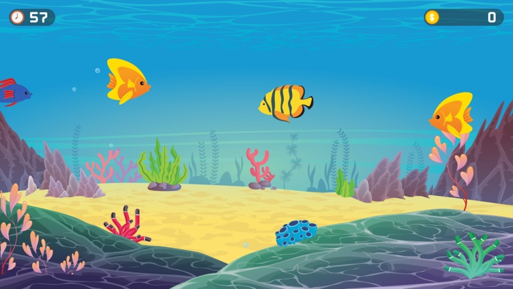 Catch Fish In The Seabed