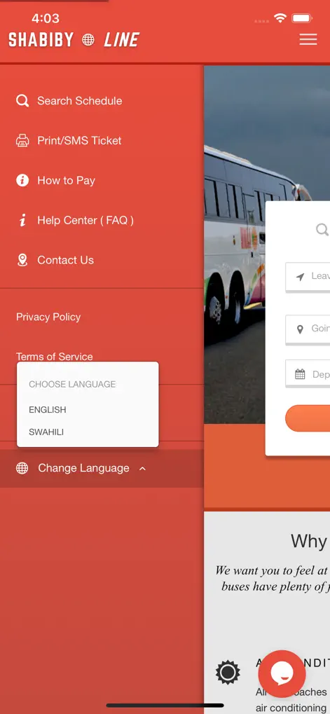 Shabiby Line - Bus Ticketing - Business App | MWM