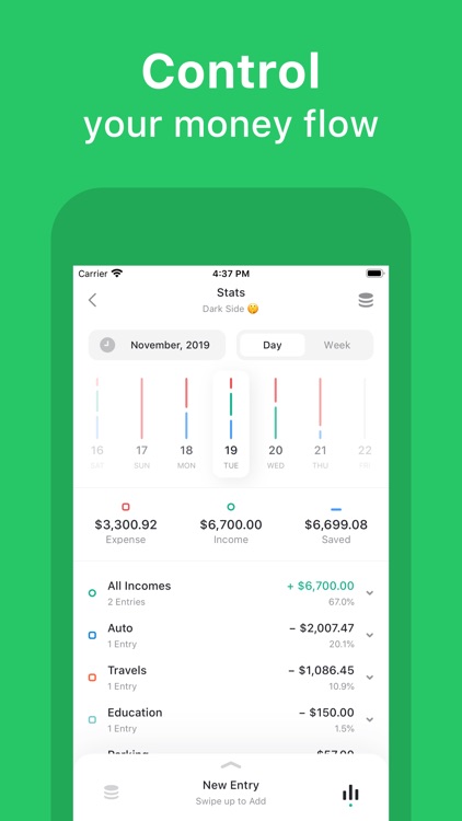 Qoin - Expenses and Incomes screenshot-3