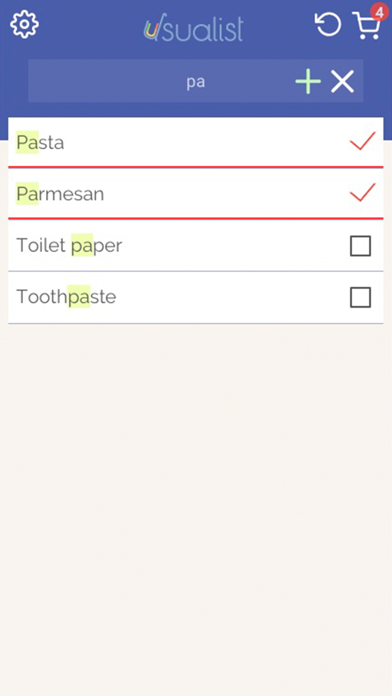 Usualist - pantry checklist screenshot 3