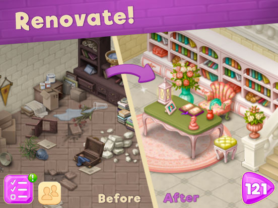 Screenshot #4 pour Magic Mansion: Match-3