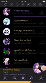 Anime Music Radio Stations screenshot
