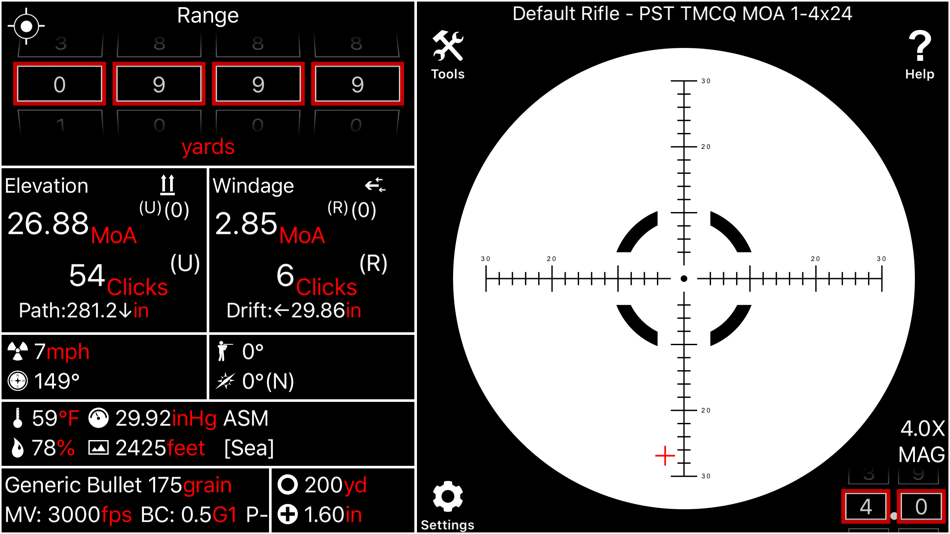 #1. Ballistics Pro (iOS) 由: Nimoh Scientific