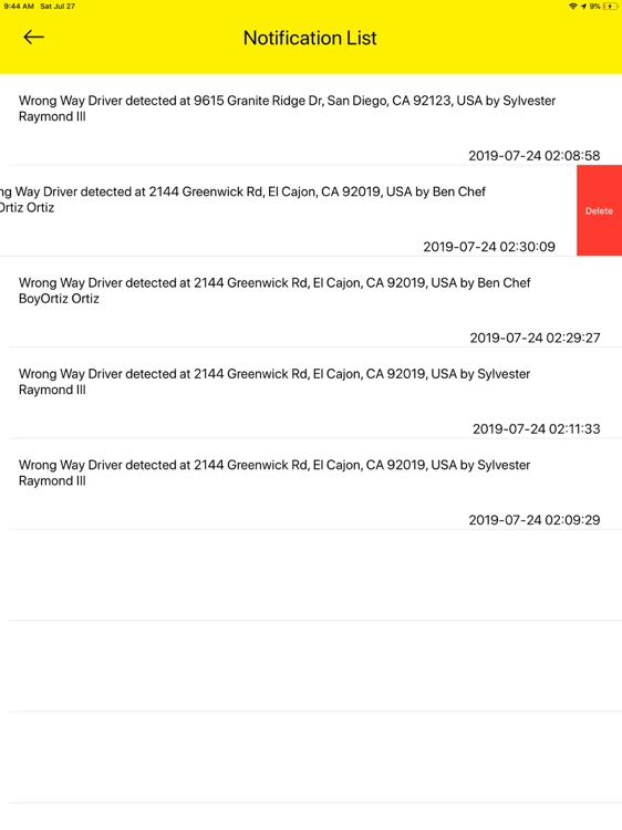 Wrong Way Driver PFR Unit screenshot-5