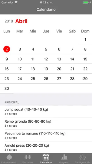 Captura de pantalla de Ace Workout en iPhone 5