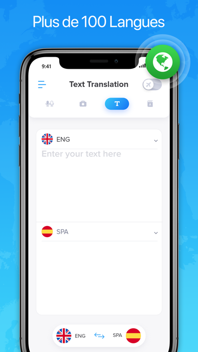 Screenshot #1 pour Voice Translator - Traducteur