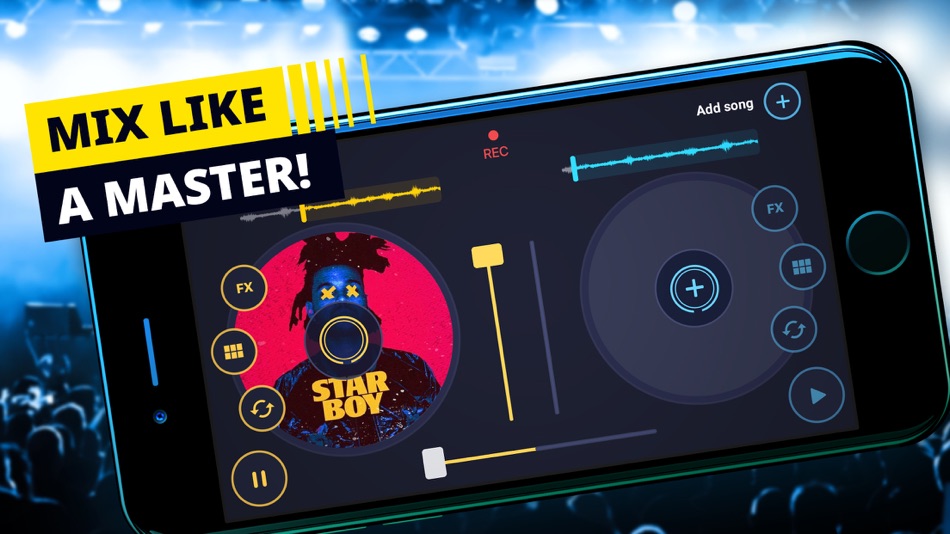 #4. Tap & Mix: DJ Music Mixer (iOS) Door: Gismart