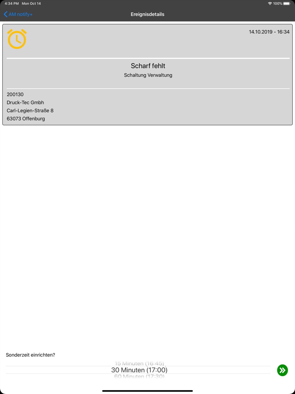 iPad screenshot