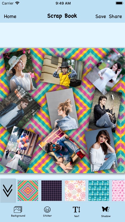 Scrapbook Photo Collage