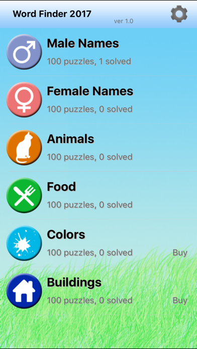 Screenshot #2 pour Word Finder 2017