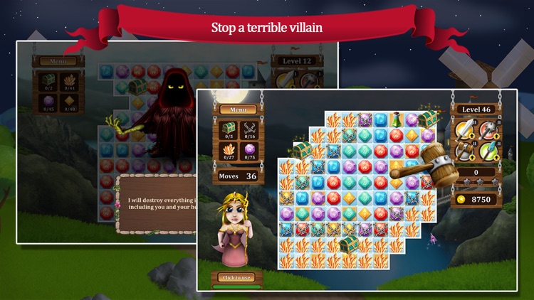 Age of Heroes TB - Match 3 (F) screenshot-3