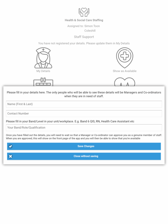 Screenshot #5 pour Health & Social Care Staffing
