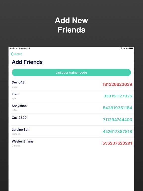 Pokedex Gotcha - Gen 1 to 8 iPad screenshot 4 - Reference app