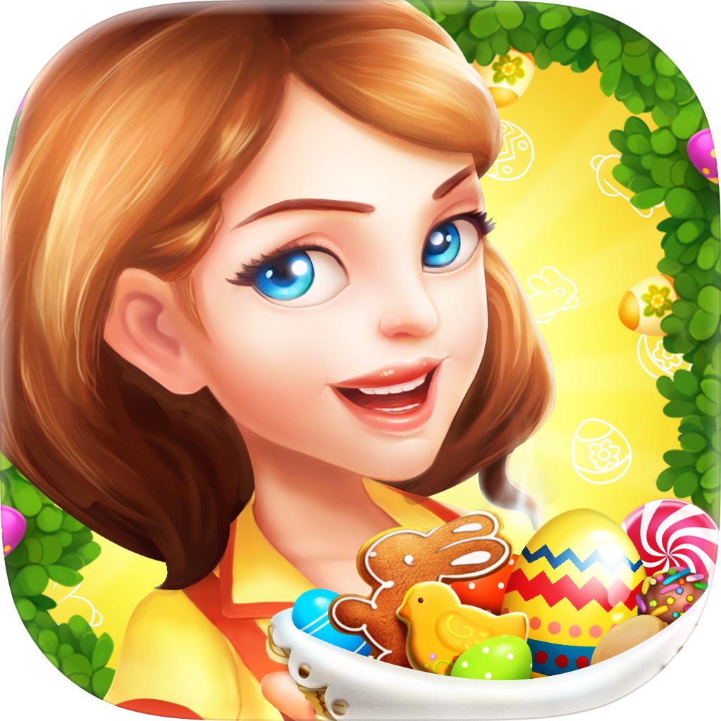 Apple App Store cover for Dream Cafe-Match 3 Crush