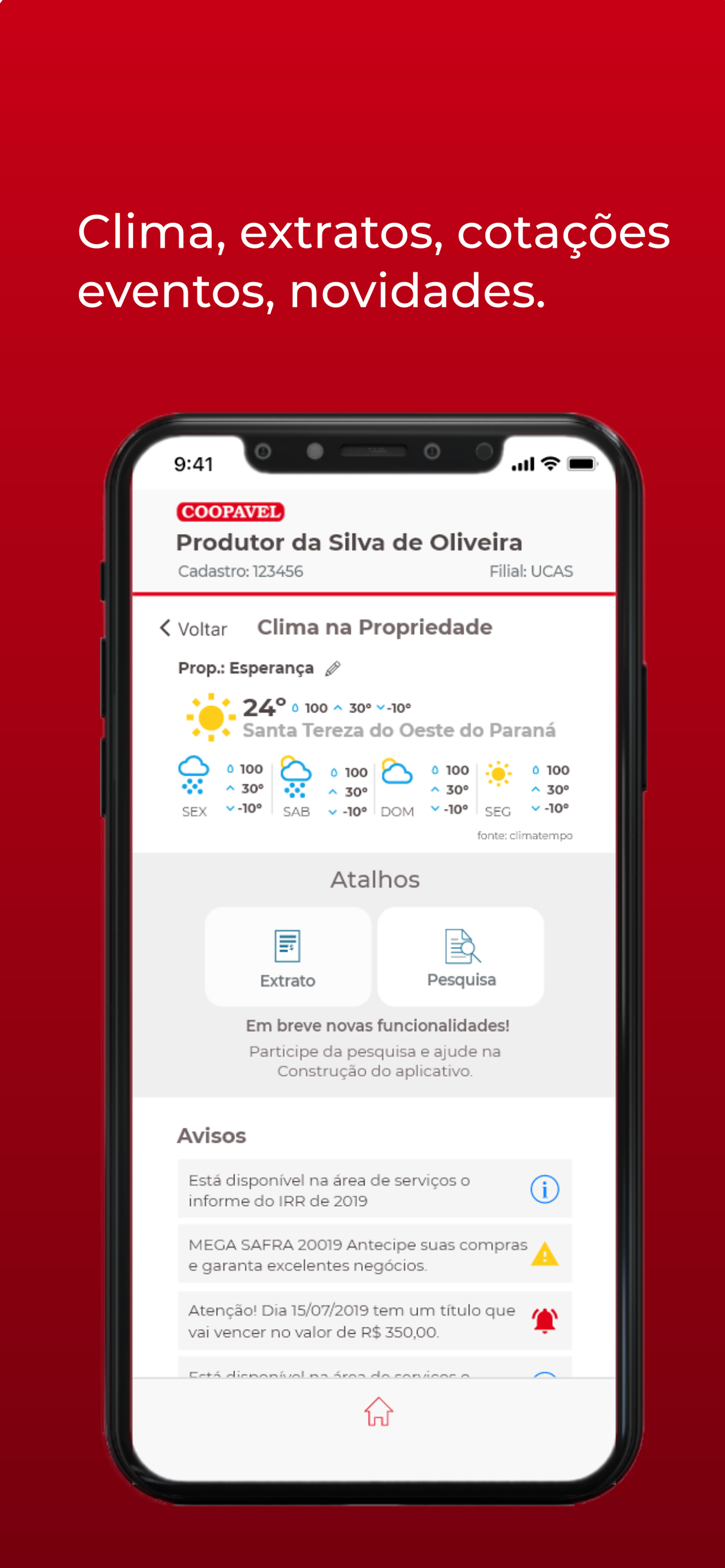 Coopavel produtor