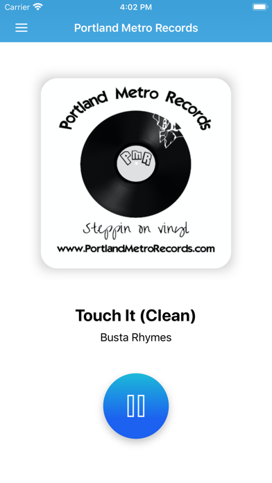 Portland Metro Records Screenshot