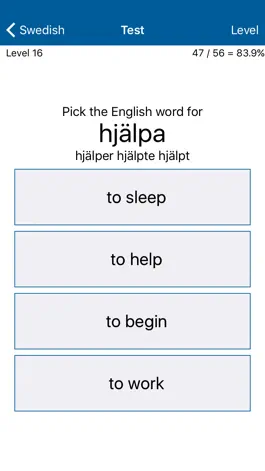 Game screenshot Liberation Philology Swedish apk