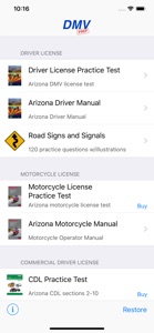 Arizona DMV Test Prep screenshot #1 for iPhone