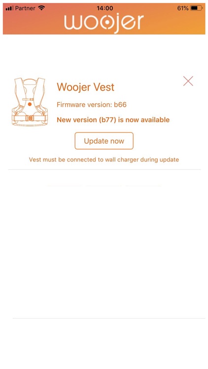 Vest firmware update