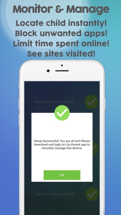 Lilu Child Locator Screen Time
