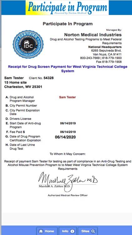 Participate In Program screenshot-3