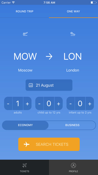 Screenshot #1 pour City.Travel — Cheap Flights