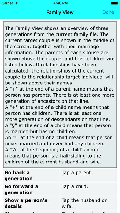 Families Screenshot