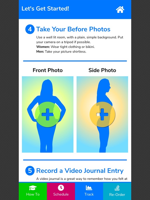 PureTrim Fit iPad screenshot 5 - Health & Fitness app