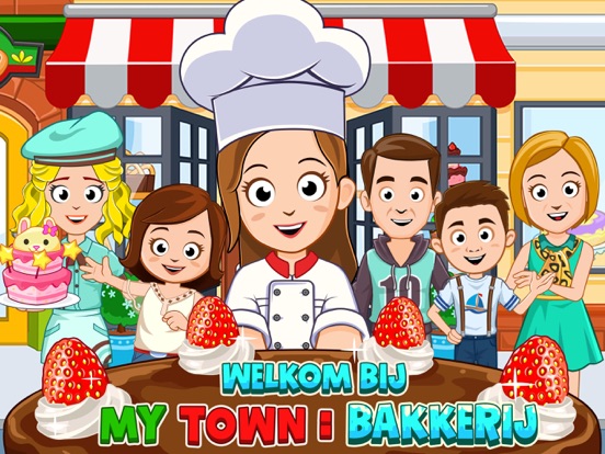 My Town : Bakery iPad app afbeelding 1
