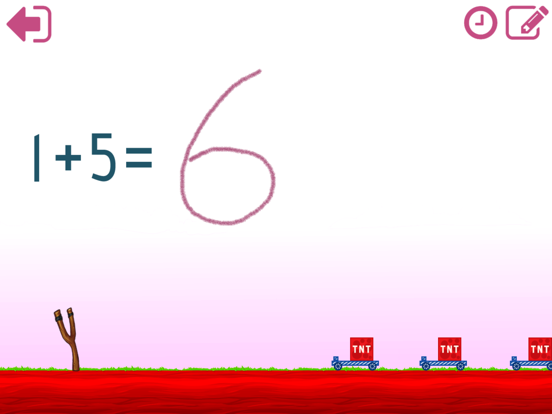 Math Shot Add and Subtract 20 iPad screenshot