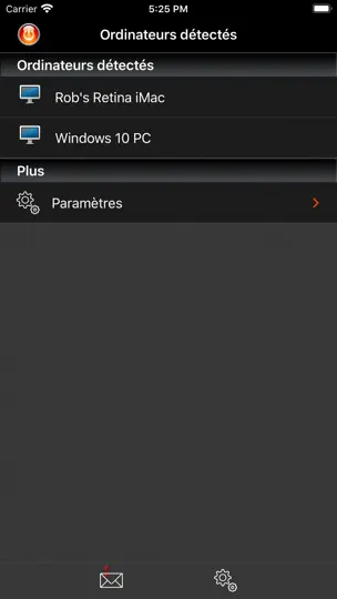 Capture d'écran de Off Remote Pro sur iPhone 5