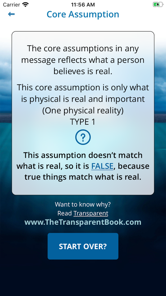 #4. Transparent App (iOS) Podle: Assumptions Institute
