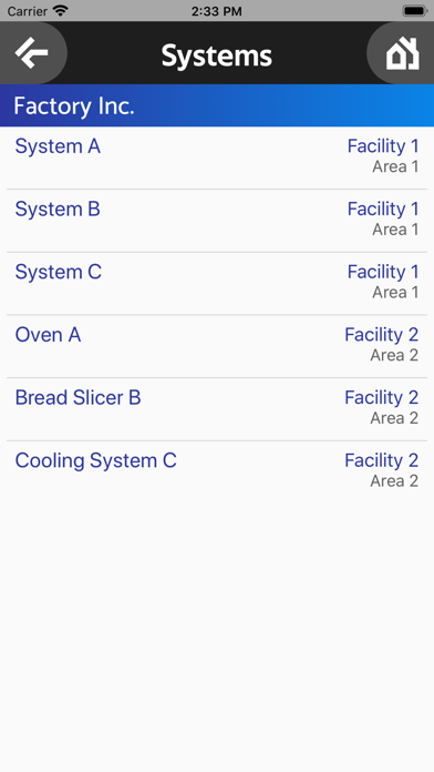 Screenshot 3 of FactoryCommand App