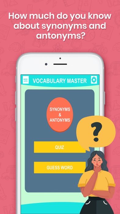 How to cancel & delete Synonyms & Antonyms Word Quiz from iphone & ipad 1