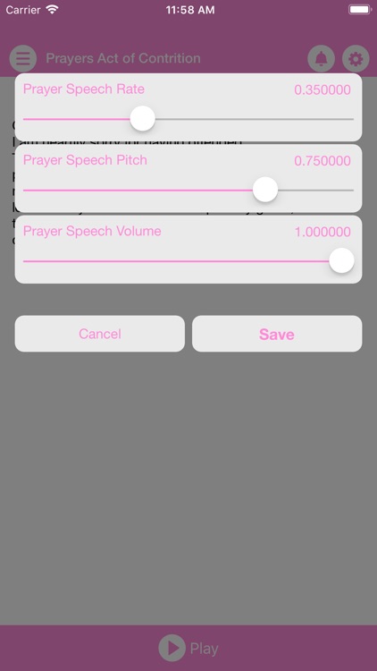 Prayers Act of Contrition