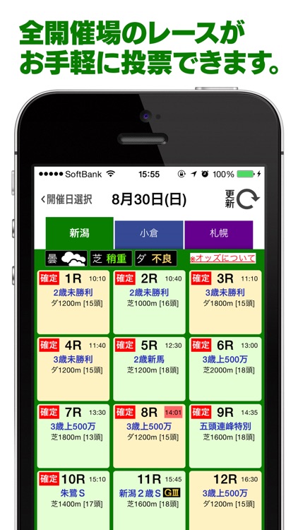らくらくIPAT～競馬ラボが独自開発した馬券投票補助アプリ