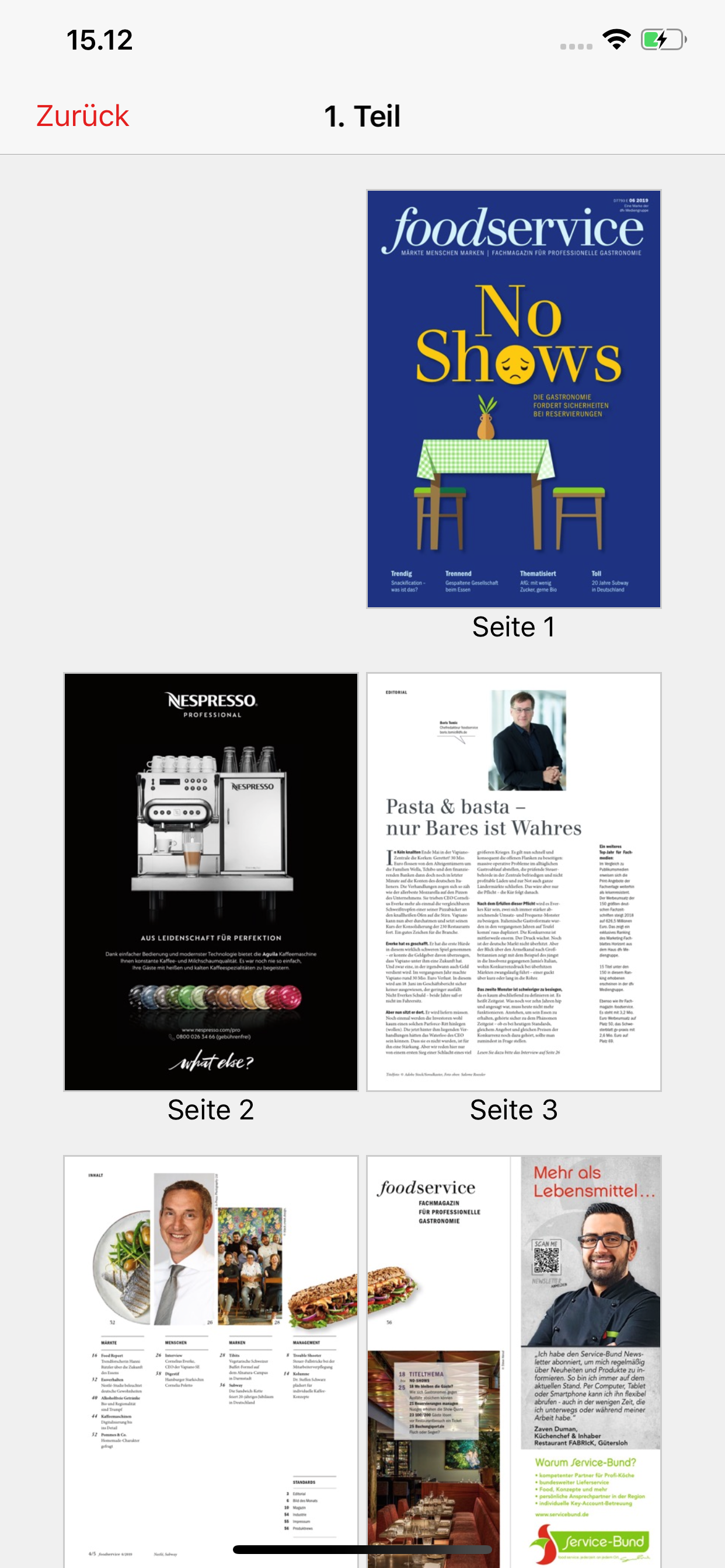 FOOD SERVICE digital screenshot 6
