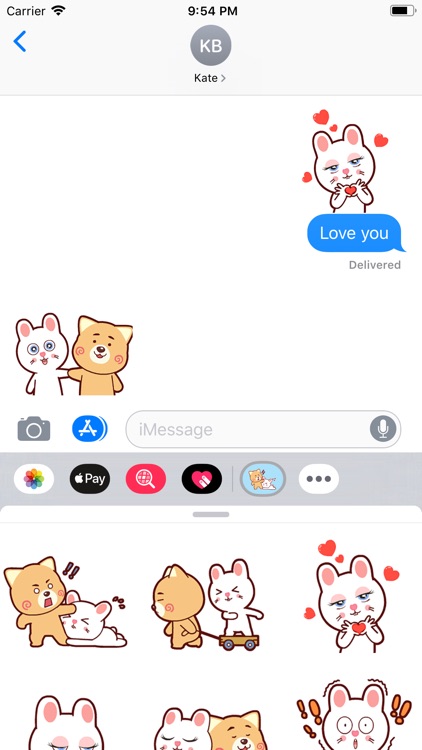 Bunny and Bear Animated