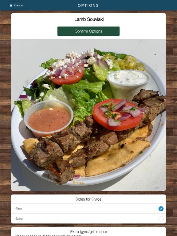 Greek Islands Cuisine iPad screenshot 3 - Food & Drink app