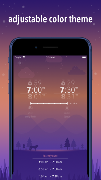 Gentle Talking Alarm Clock Pro Screenshot