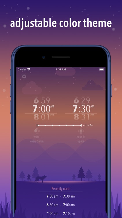 Gentle Talking Alarm Clock Pro screenshot-3