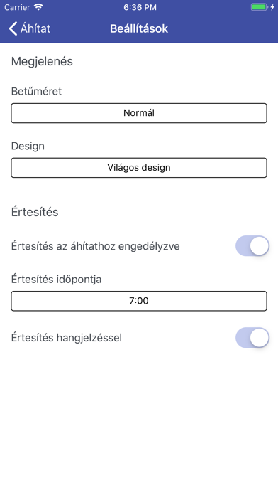 App screenshot