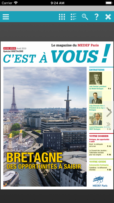 Magazine MEDEF Paris screenshot 3