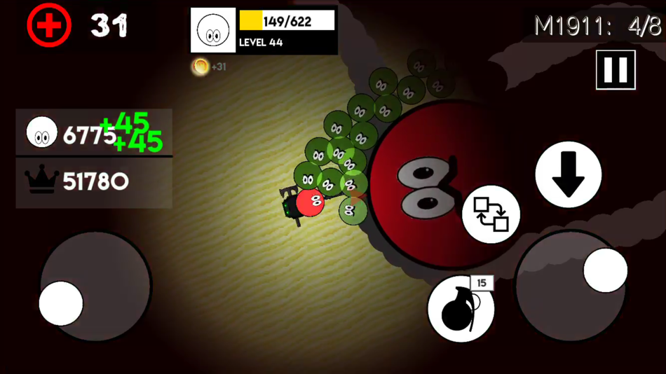 #5. LEFT - Survival (iOS) By: Dominic DiBlasio
