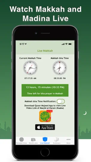 Capture d'écran de Ramadan Times sur iPhone 3