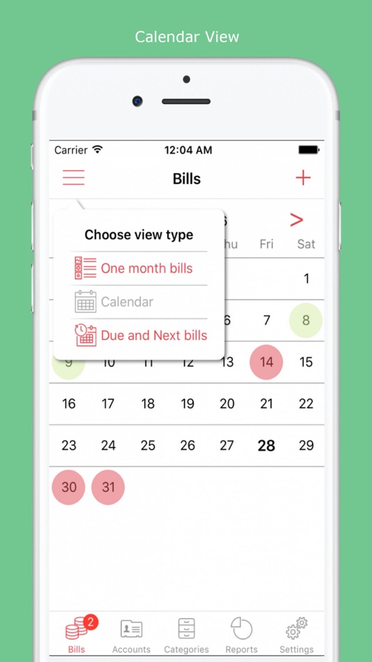 #3. Bills Manager (iOS) 由: Jose Fabian Pena