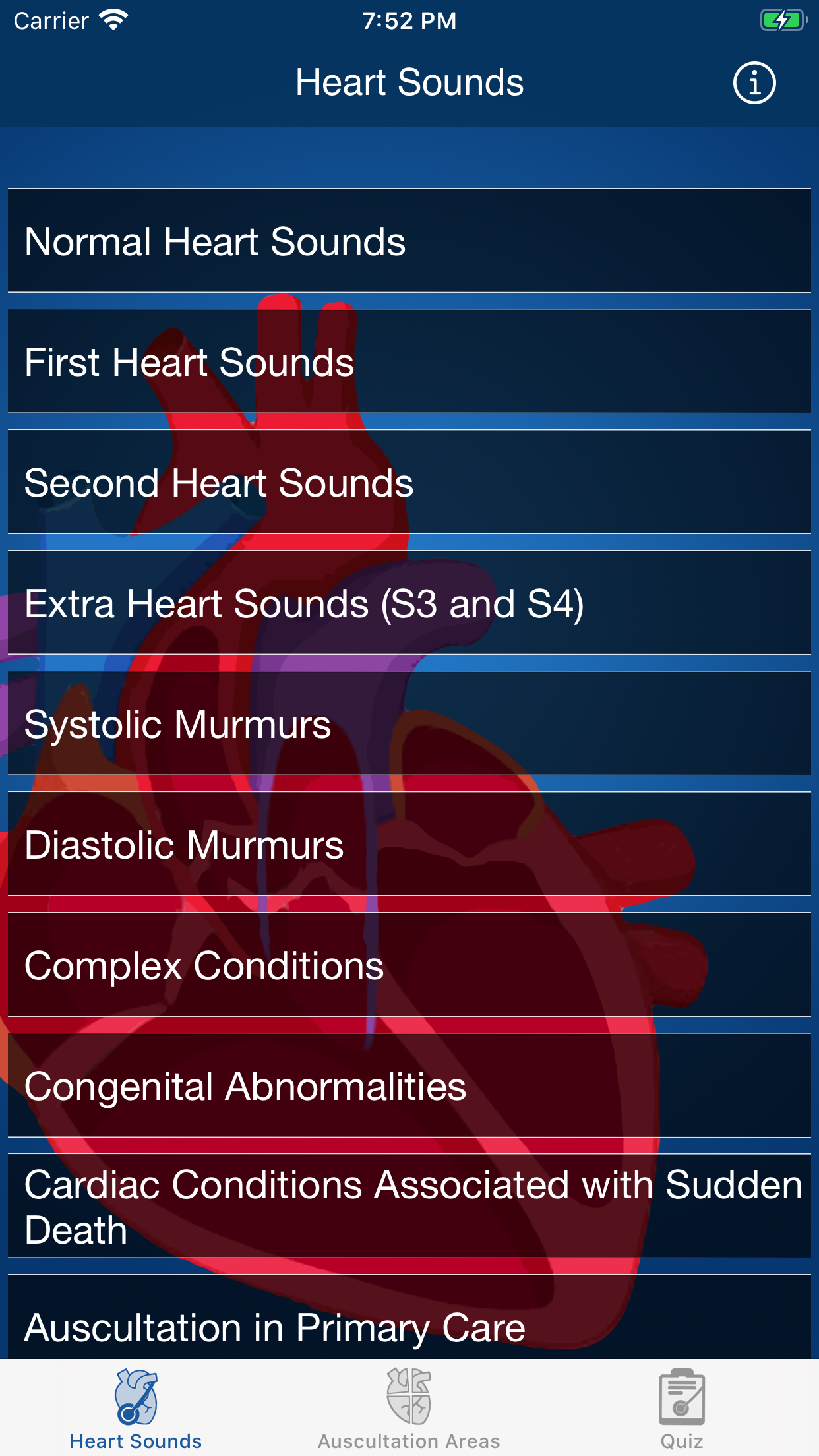 Heart Sounds Auscultation