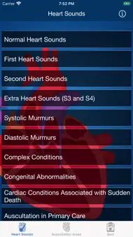 Heart Sounds Auscultation iphone bilder 0