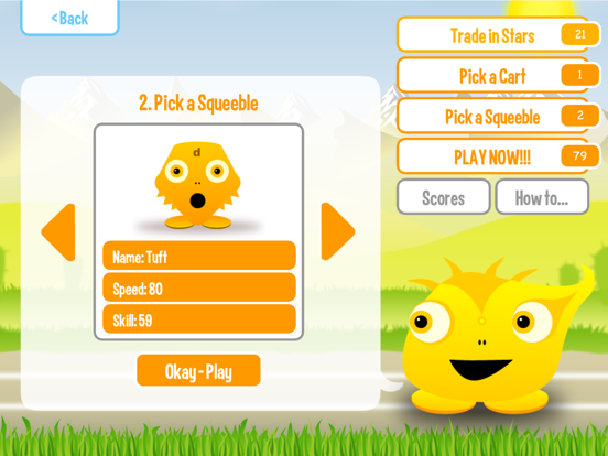 Squeebles Add & Subtract iPad screenshot