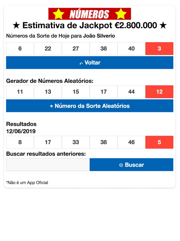 Screenshot #4 pour Gerador de Números Toto